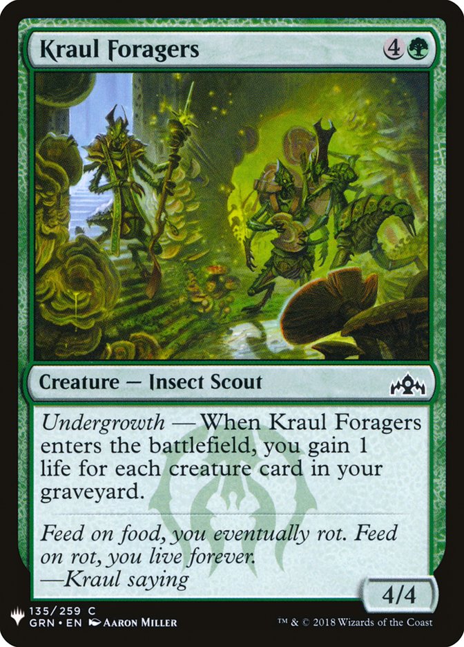 Kraul Foragers [Mystery Booster] | The CG Realm