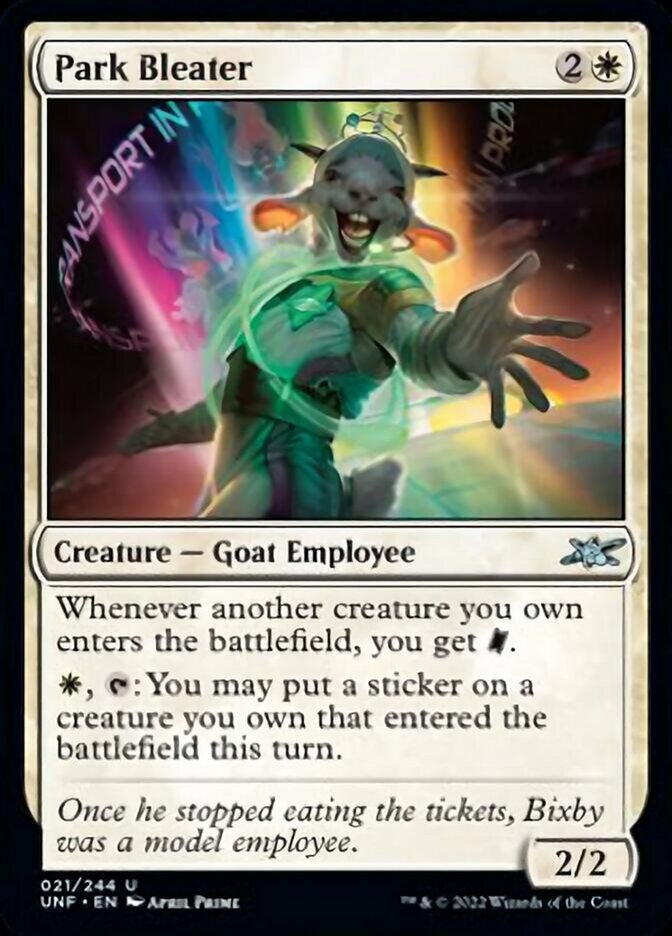 Park Bleater [Unfinity] | The CG Realm