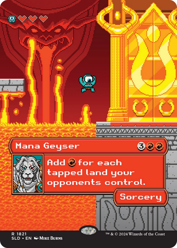 Mana Geyser (Rainbow Foil) [Secret Lair Drop Series] | The CG Realm