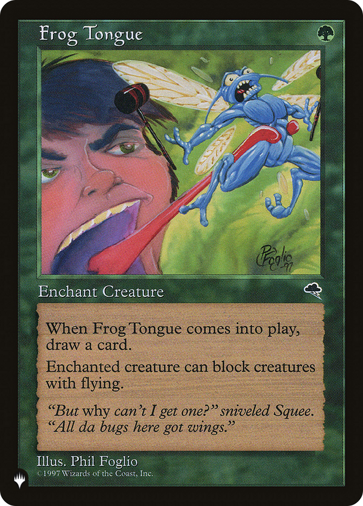 Frog Tongue [The List] | The CG Realm
