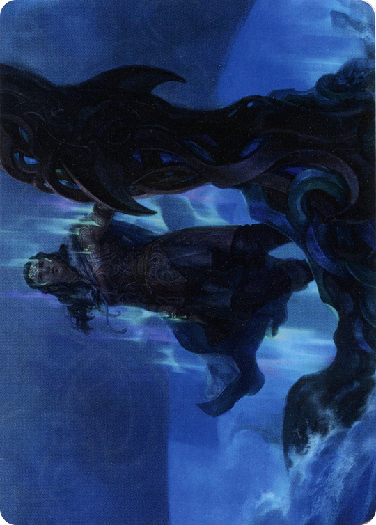 Cosima, God of the Voyage Art Card (ASKHM-012) - Art Series: Kaldheim (Borderless) Foil