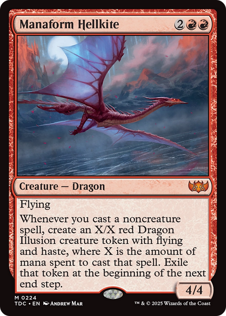 Manaform Hellkite [Tarkir: Dragonstorm Commander] | The CG Realm