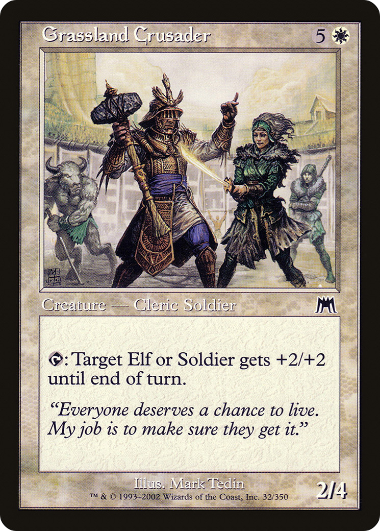 Grassland Crusader (ONS-032) - Onslaught