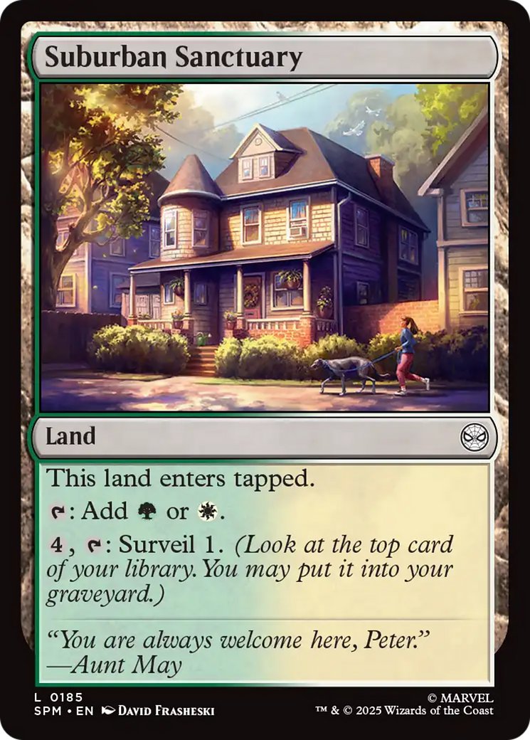 Suburban Sanctuary [Marvel's Spider-Man] | The CG Realm