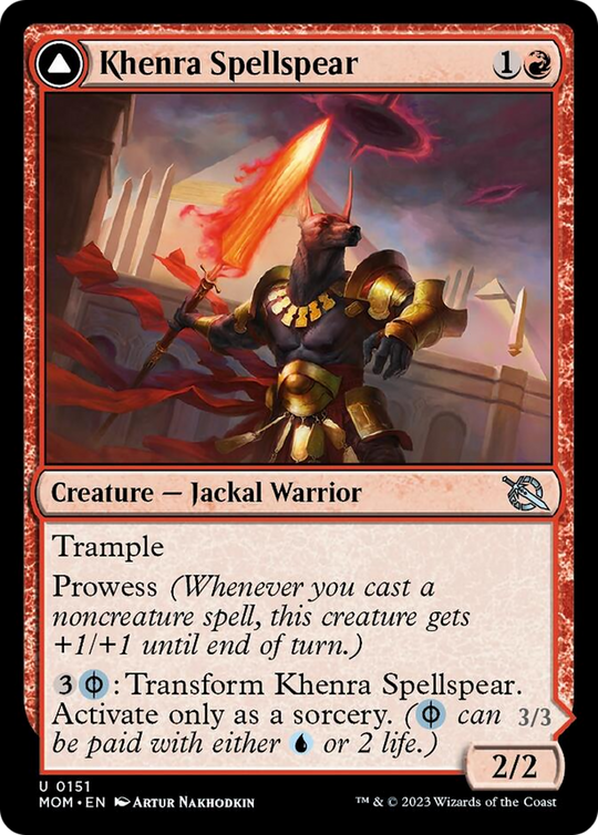 Khenra Spellspear (MOM-151) - March of the Machine