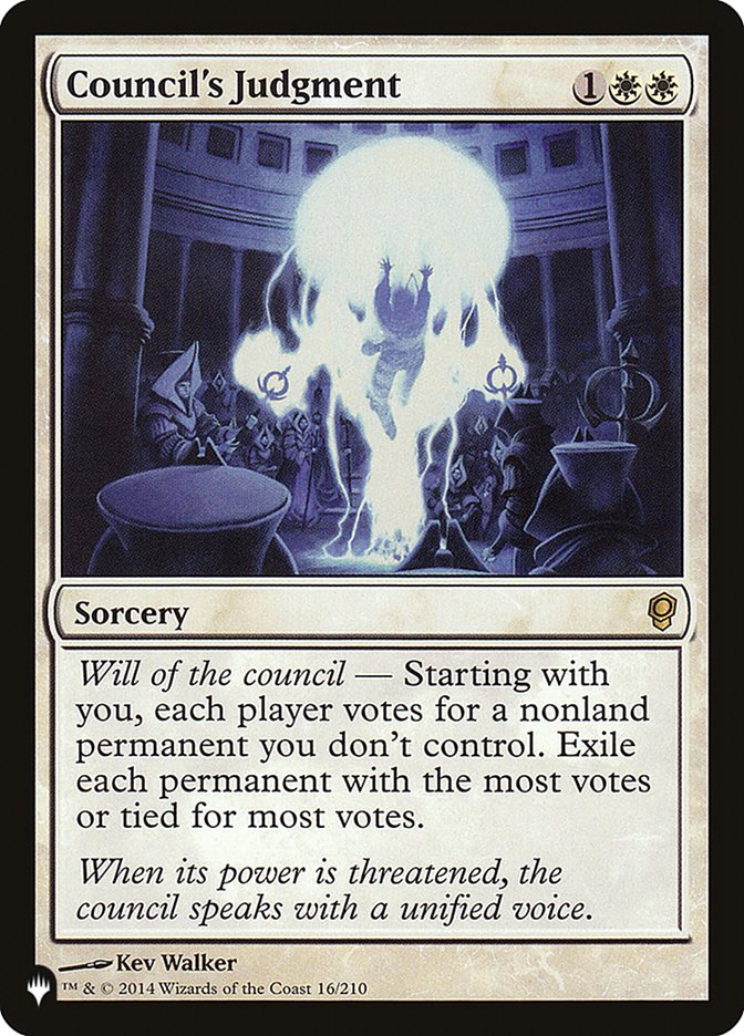 Council's Judgment [The List] | The CG Realm