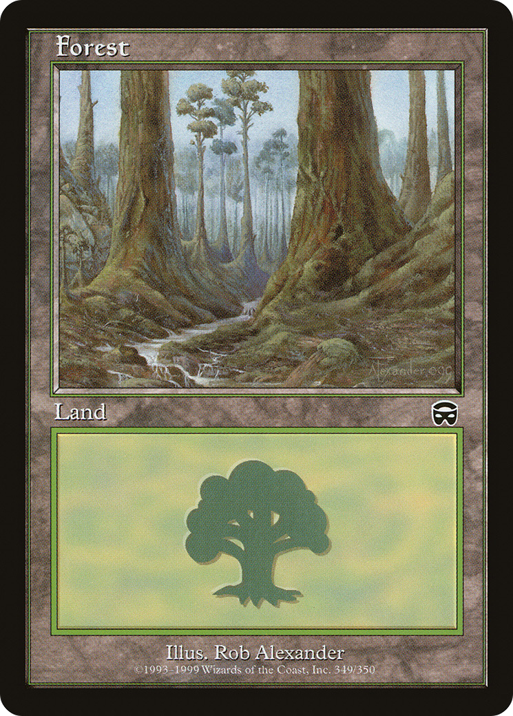 Forest (349) (MMQ-349) - Mercadian Masques