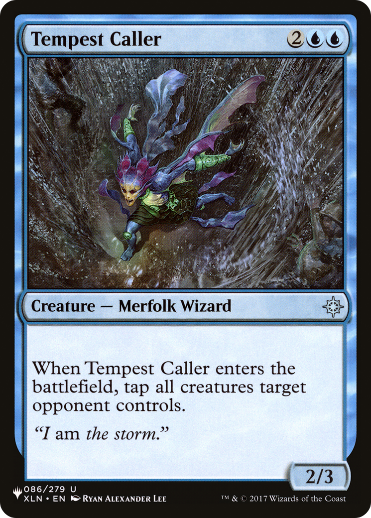 Tempest Caller [The List] | The CG Realm