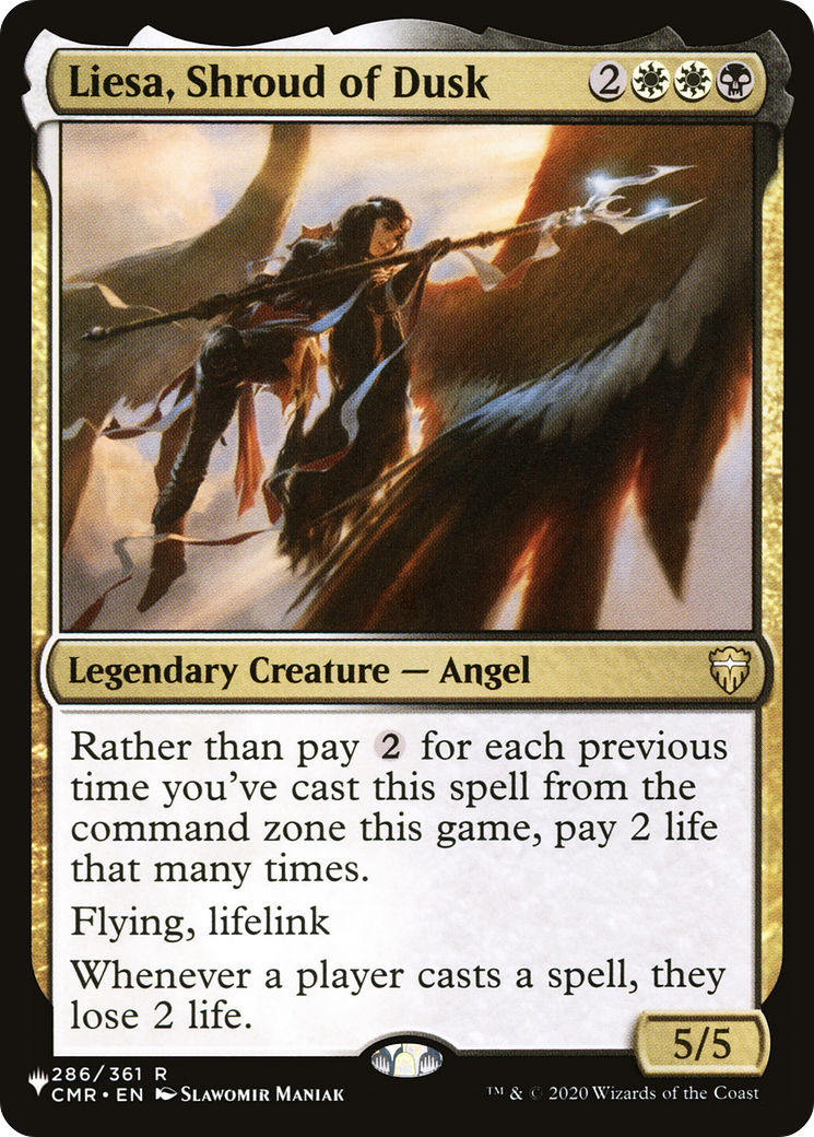 Liesa, Shroud of Dusk [The List] | The CG Realm