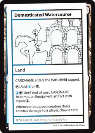 Domesticated Watercourse (2021 Edition) [Mystery Booster Playtest Cards] | The CG Realm