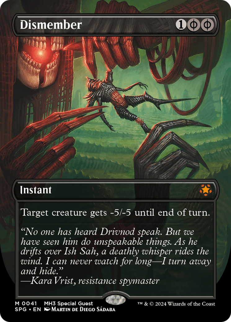 Dismember (Borderless) [Modern Horizons 3 Special Guests] | The CG Realm