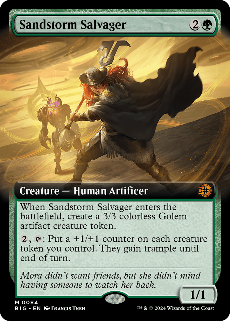 Sandstorm Salvager (Extended Art) [Outlaws of Thunder Junction: The Big Score] | The CG Realm
