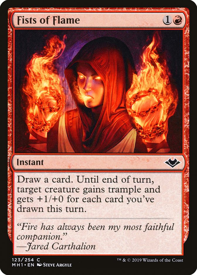 Fists of Flame [Modern Horizons] | The CG Realm