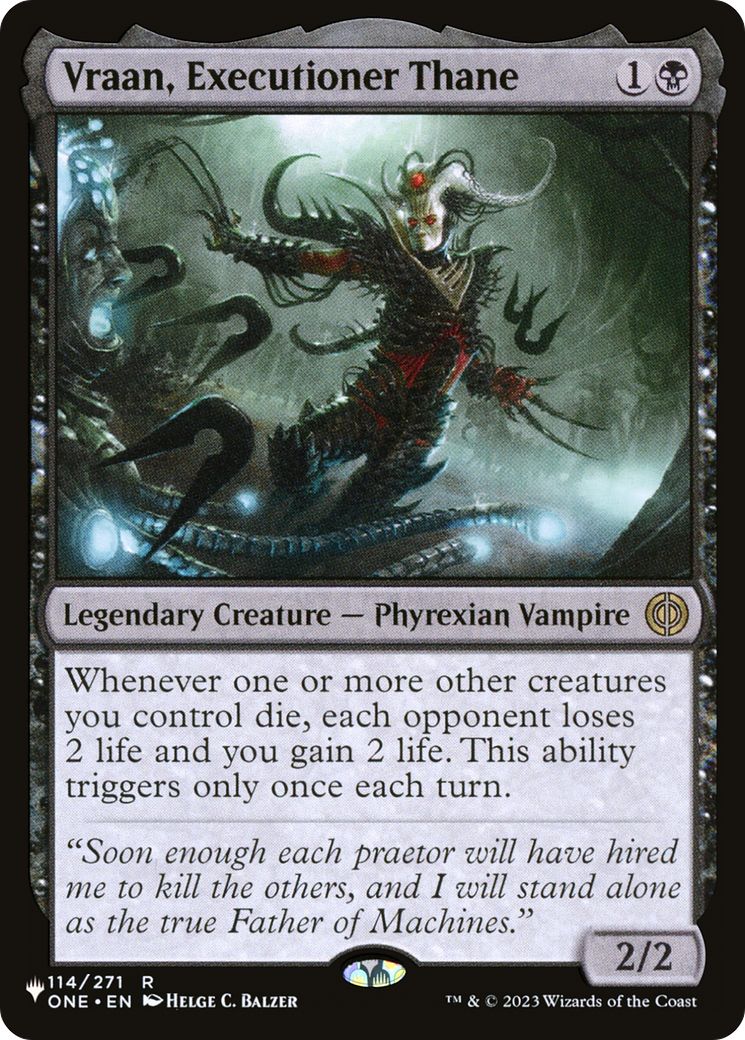 Vraan, Executioner Thane [The List] | The CG Realm