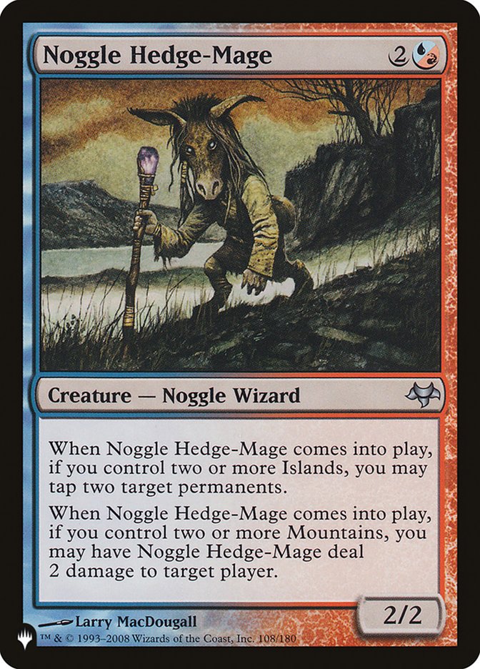 Noggle Hedge-Mage [The List] | The CG Realm