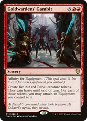 Goldwardens' Gambit [Phyrexia: All Will Be One Commander] | The CG Realm