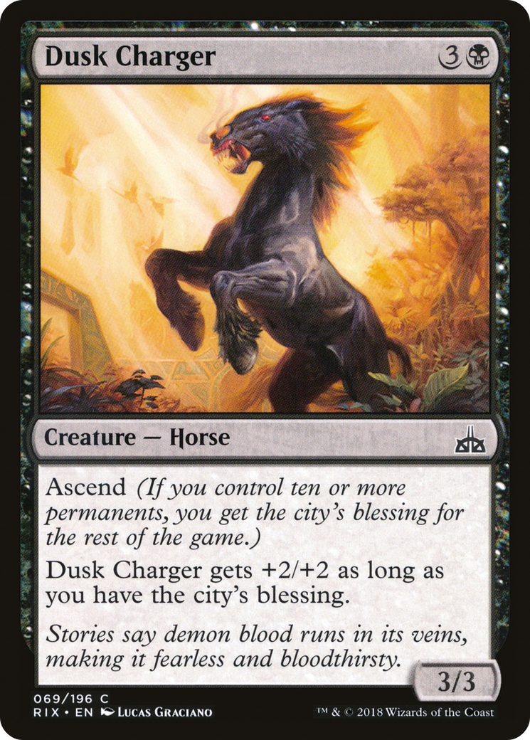 Dusk Charger (RIX-069) - Rivals of Ixalan