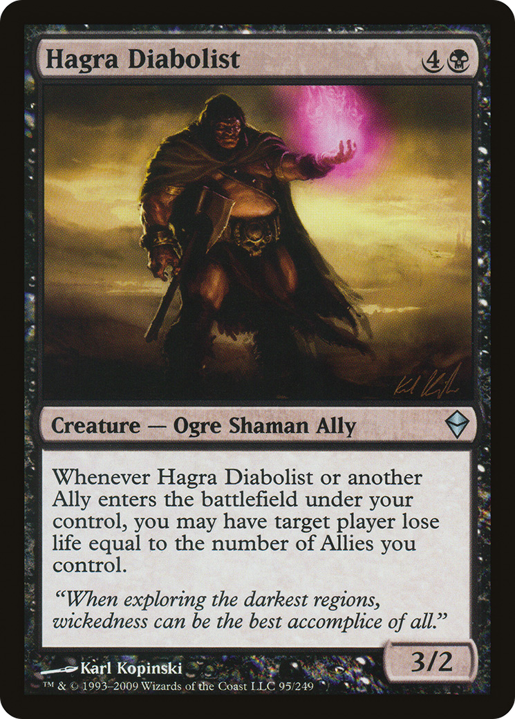 Hagra Diabolist (ZEN-095) - Zendikar