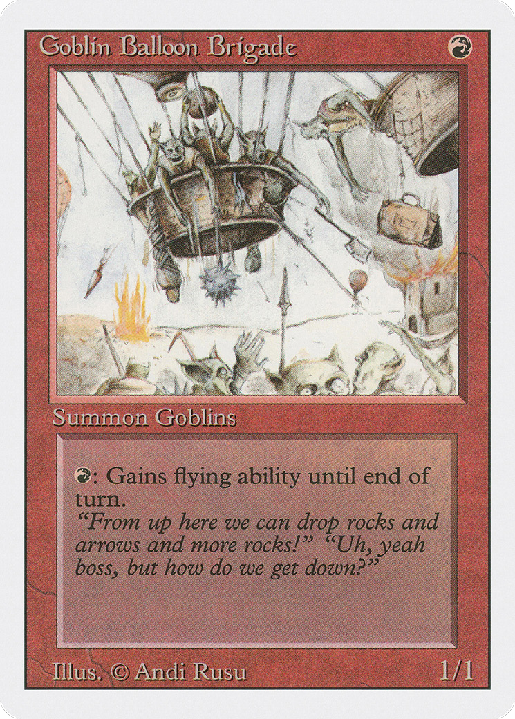 Goblin Balloon Brigade (3ED-) - Revised Edition