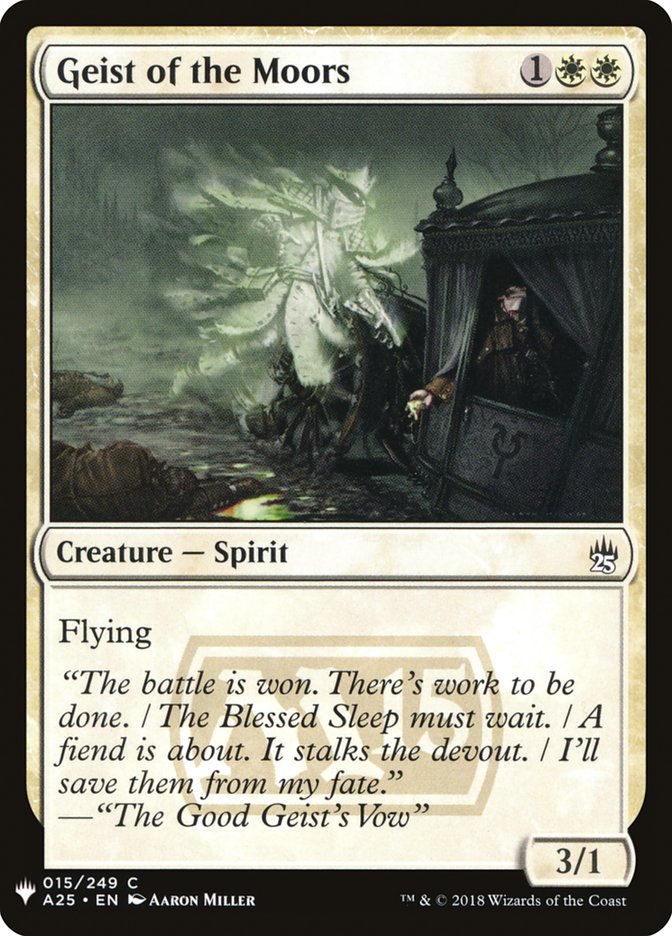 Geist of the Moors [Mystery Booster] | The CG Realm