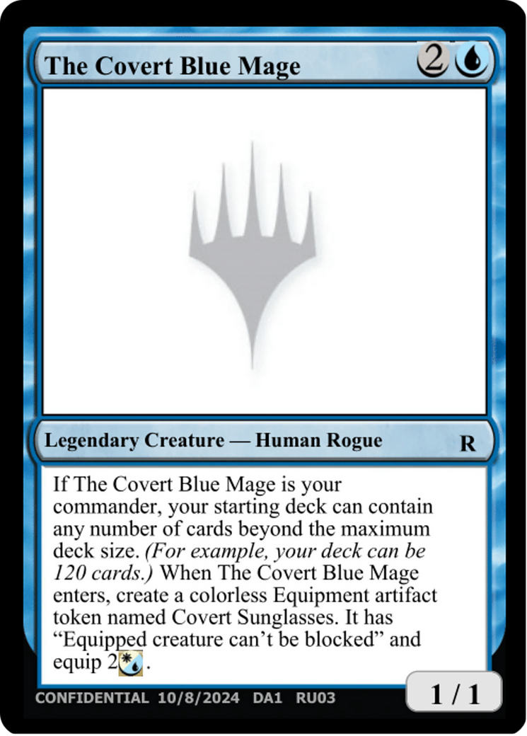 The Covert Blue Mage [Unknown Event] | The CG Realm