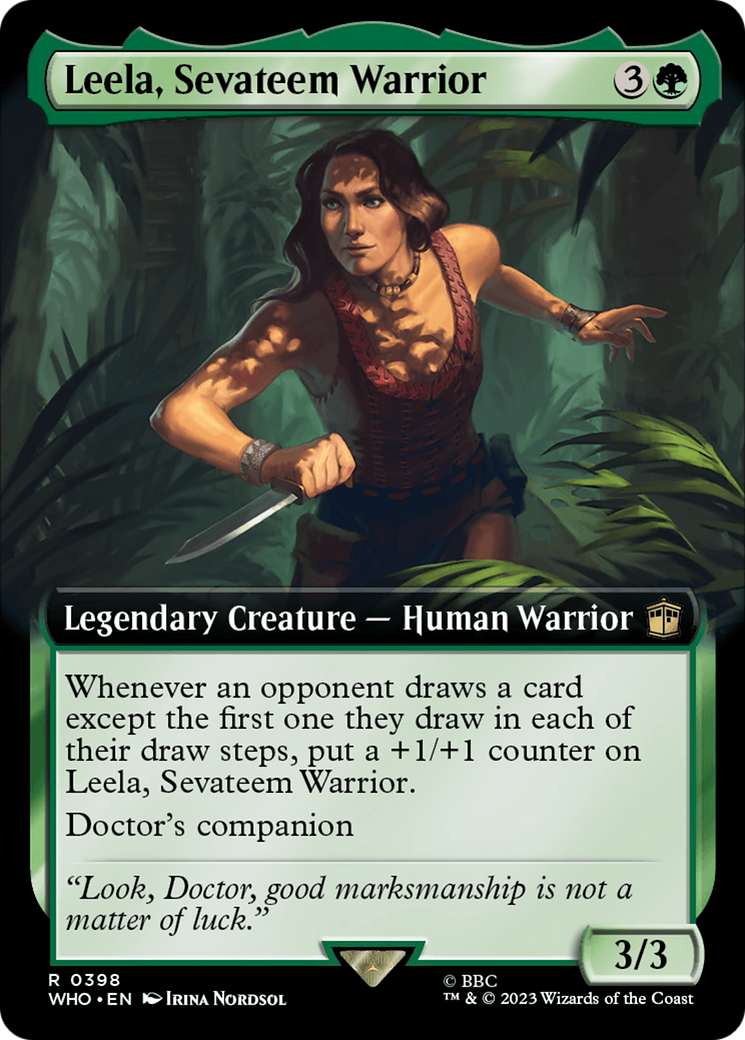 Leela, Sevateem Warrior (Extended Art) [Doctor Who] | The CG Realm