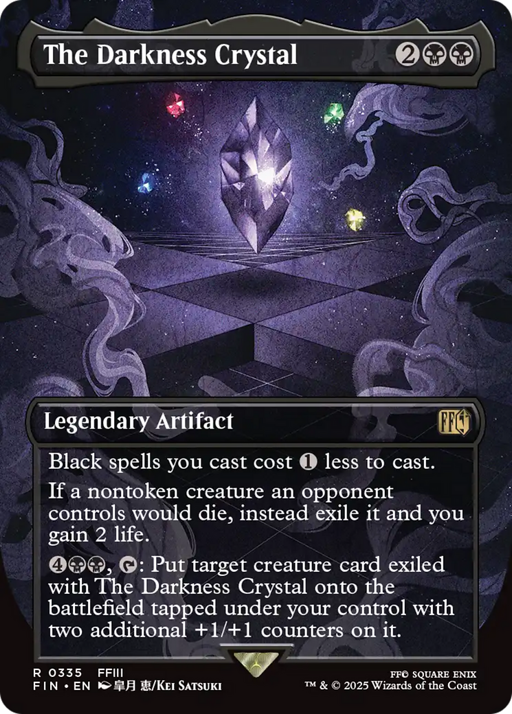 The Darkness Crystal (Borderless) [FINAL FANTASY] | The CG Realm