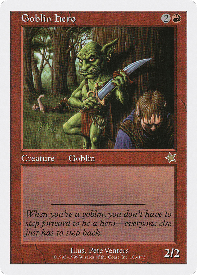 Goblin Hero (S99-103) - Starter 1999