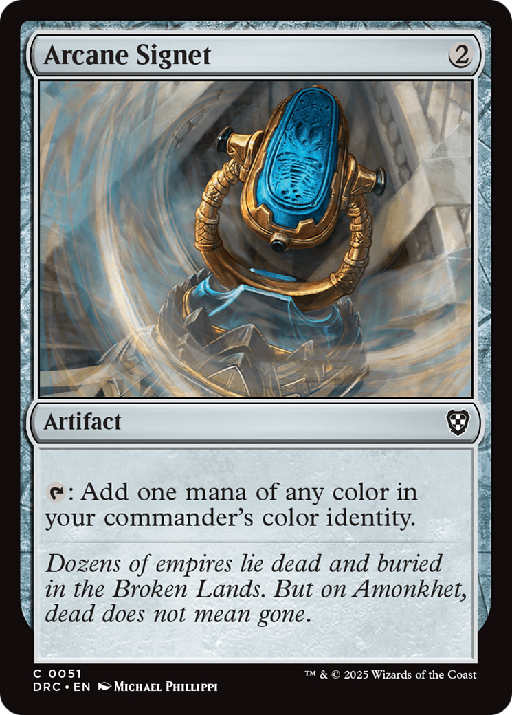 Arcane Signet [Aetherdrift Commander] | The CG Realm
