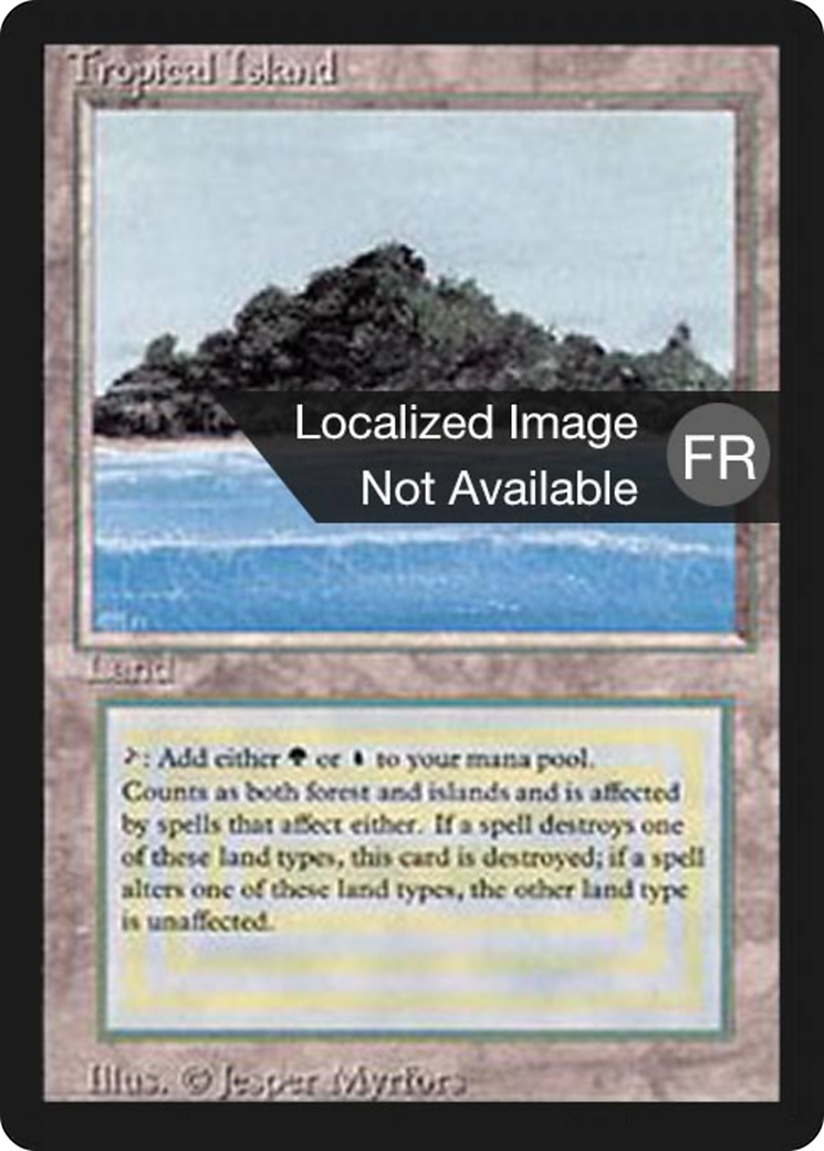 Tropical Island (FBB-) - Foreign Black Border