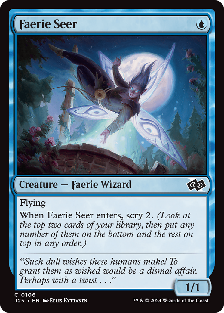 Faerie Seer [Foundations Jumpstart] | The CG Realm