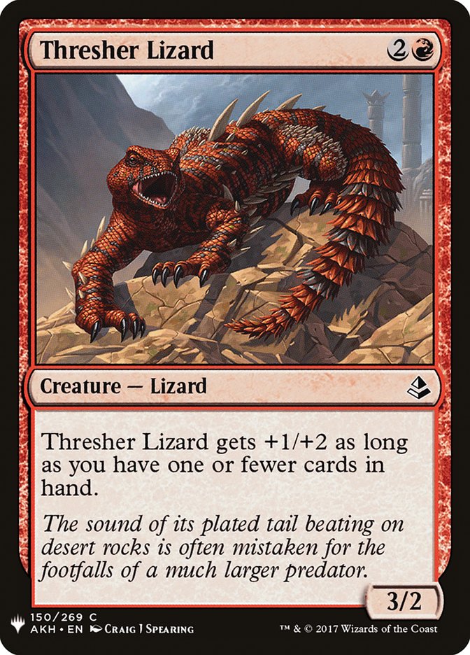Thresher Lizard [Mystery Booster] | The CG Realm