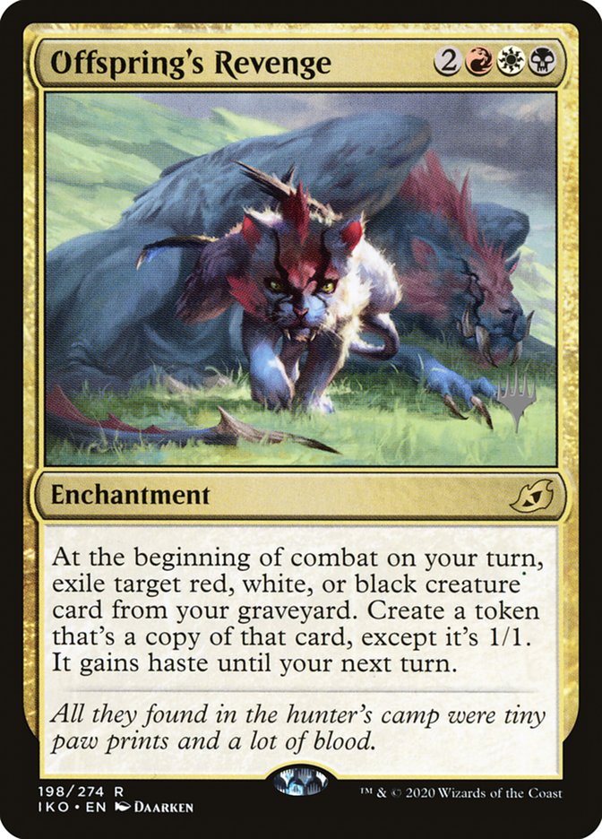 Offspring's Revenge (Promo Pack) [Ikoria: Lair of Behemoths Promos] | The CG Realm