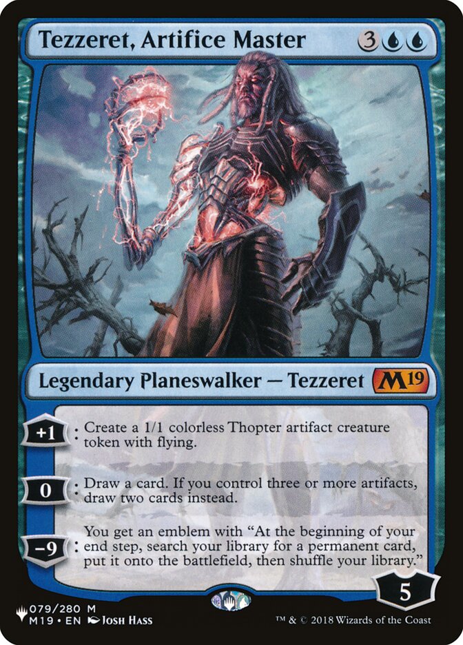 Tezzeret, Artifice Master [The List] | The CG Realm