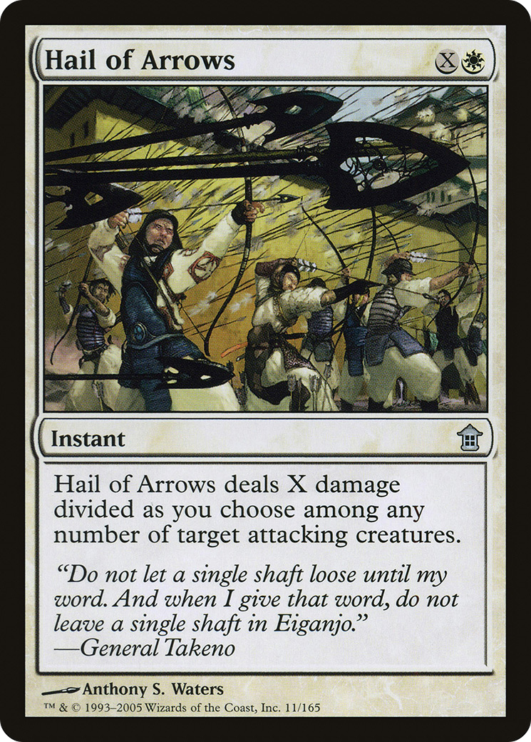 Hail of Arrows (SOK-011) - Saviors of Kamigawa