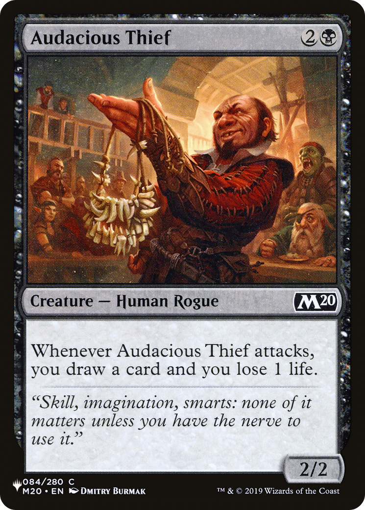 Audacious Thief [The List] | The CG Realm