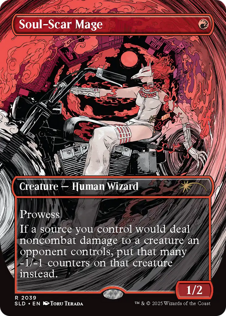 Soul-Scar Mage (2039) (Rainbow Foil) [Secret Lair Drop Series] | The CG Realm