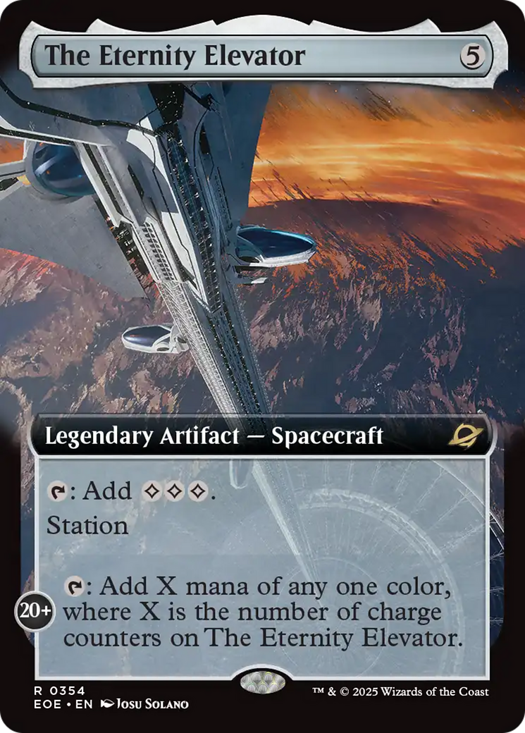 The Eternity Elevator (Extended Art) [Edge of Eternities] | The CG Realm