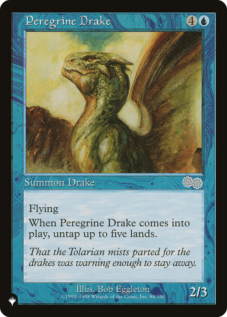 Peregrine Drake [The List] | The CG Realm
