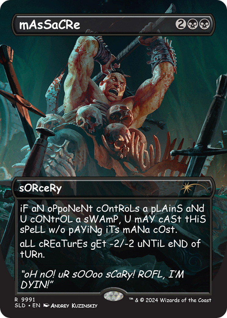 mAsSaCRe [Secret Lair Drop Series] | The CG Realm