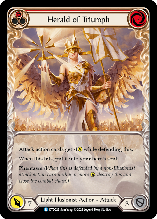 Herald of Triumph (Red) [DTD026] (Dusk Till Dawn) | The CG Realm