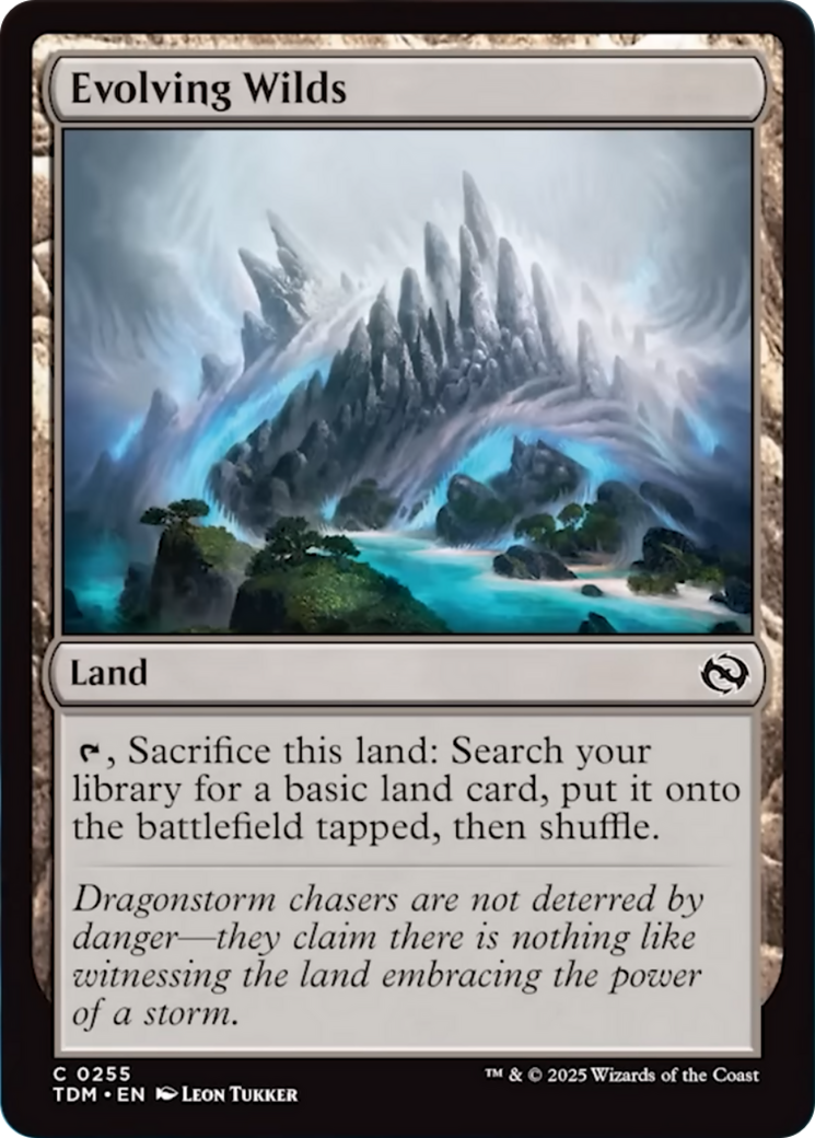 Evolving Wilds [Tarkir: Dragonstorm] | The CG Realm