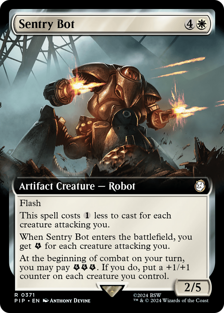 Sentry Bot (Extended Art) [Fallout] | The CG Realm