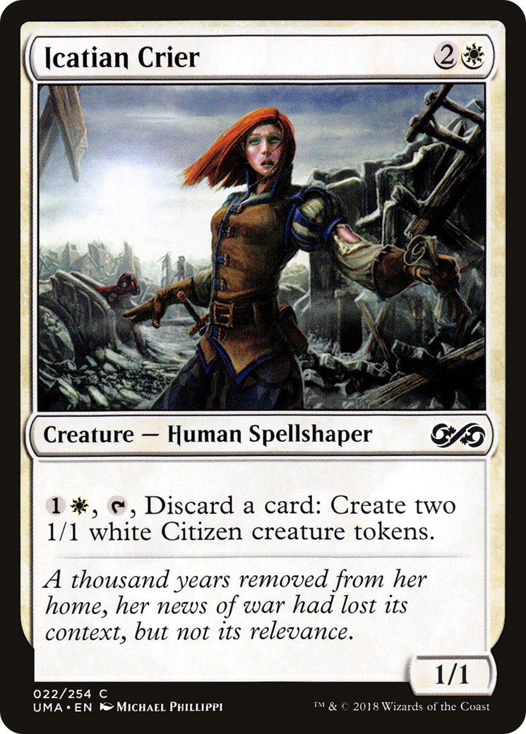 Icatian Crier (UMA-022) - Ultimate Masters