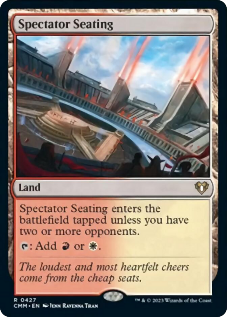 Spectator Seating [Commander Masters] | The CG Realm