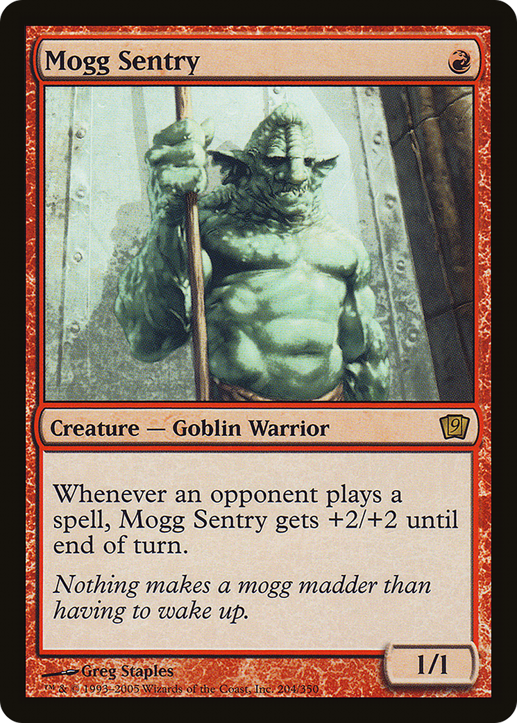 Mogg Sentry (9ED-204) - 9th Edition