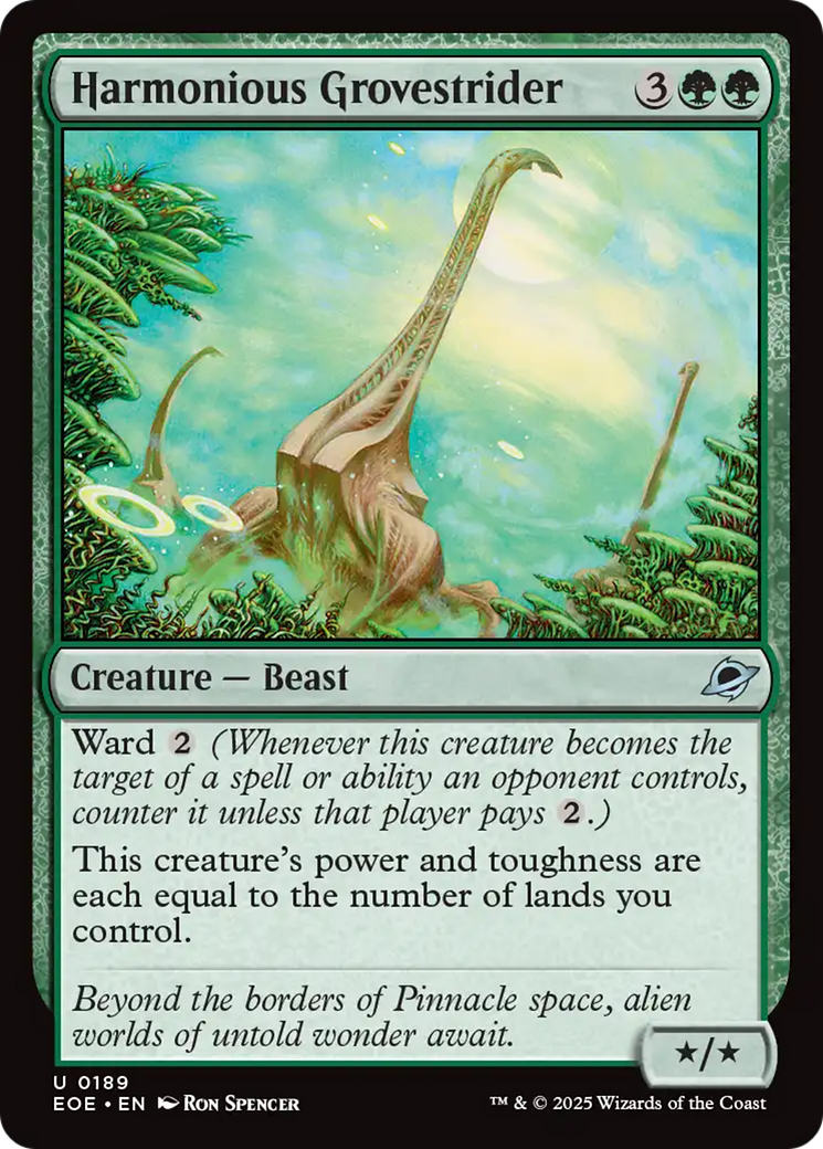 Harmonious Grovestrider [Edge of Eternities] | The CG Realm