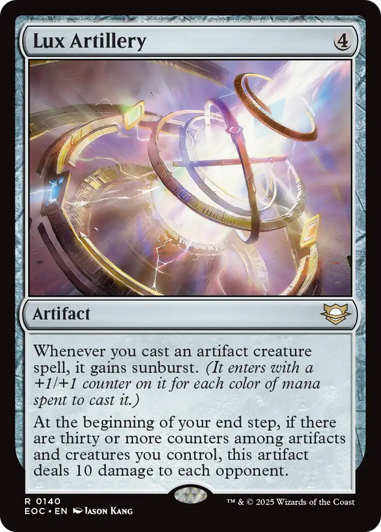 Lux Artillery [Edge of Eternities Commander] | The CG Realm