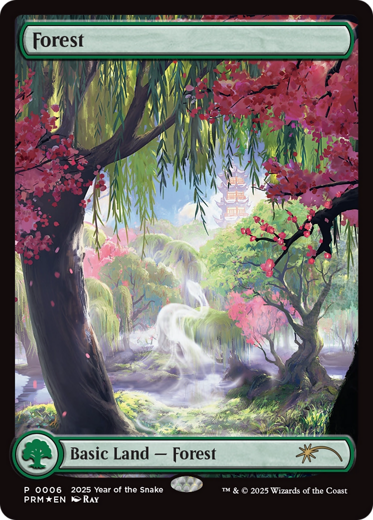 Forest (Year of the Snake 2025) [Standard Showdown Promos] | The CG Realm
