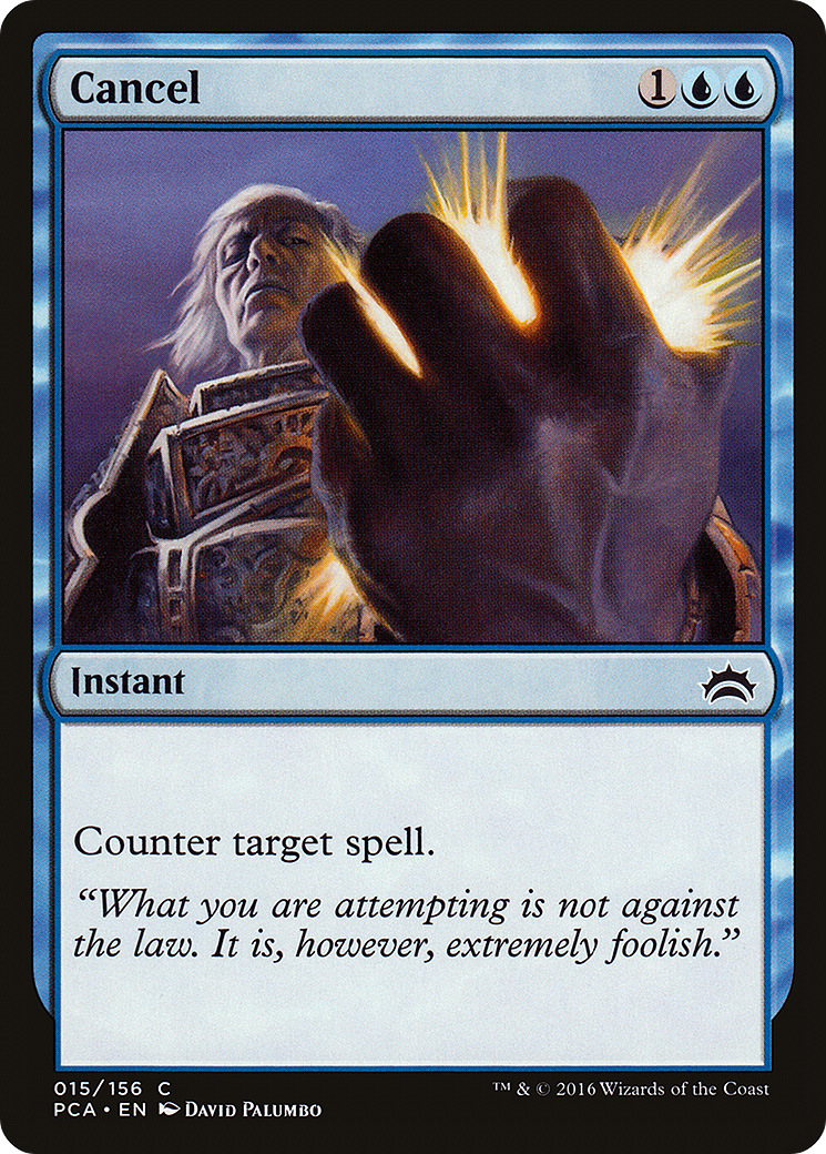 Cancel (PCA-015) - Planechase Anthology